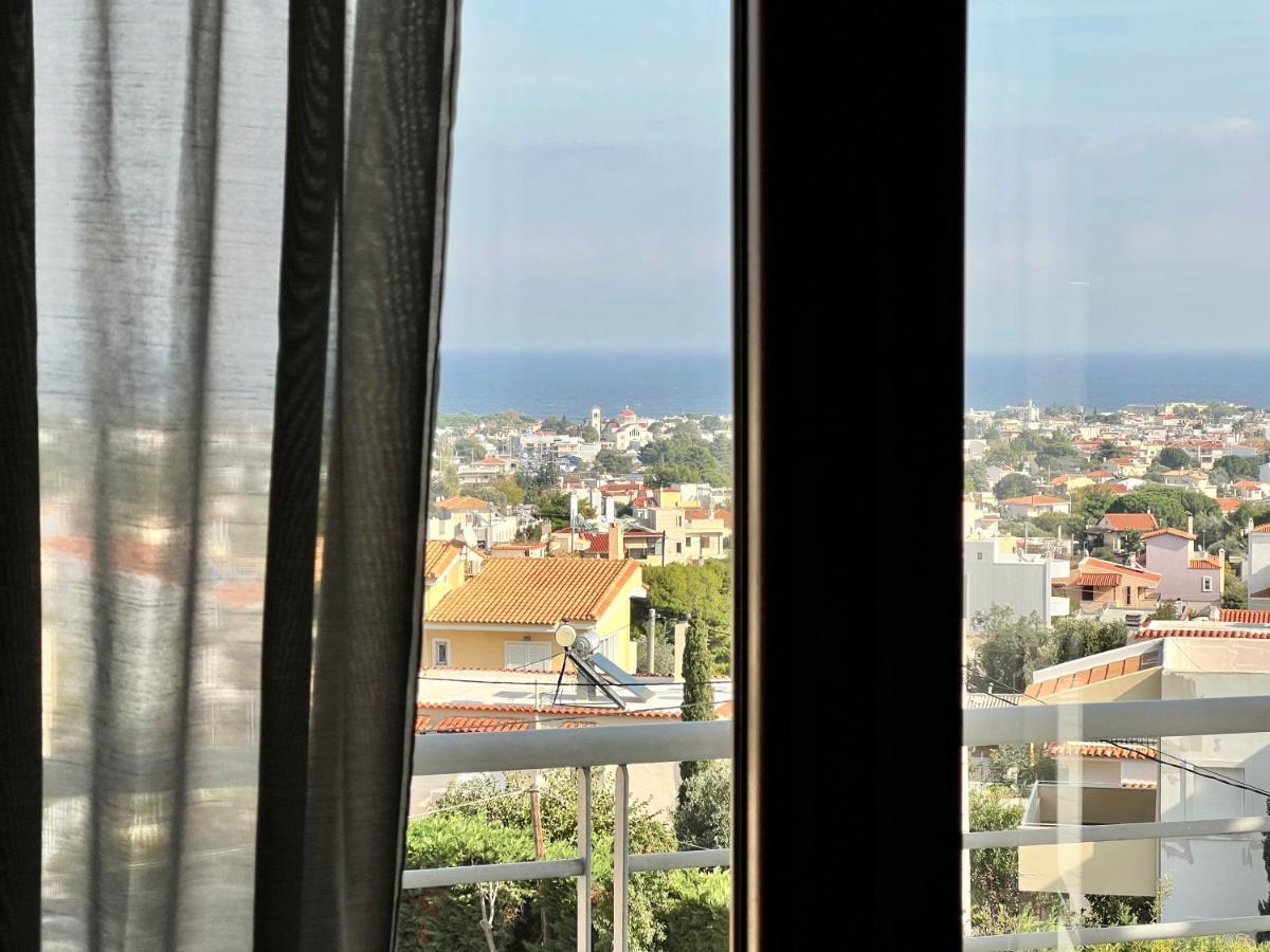 Sunrise Studio With Unhindered View To The Sea. Néa Mákri 外观 照片